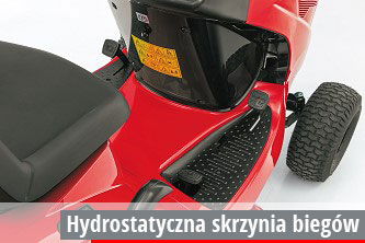 Hydrostatyczna przekładnia w traktorku Solo by AL-KO T15 93.9 HDS-A